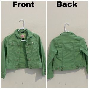 Green Denim Gap Jacket!